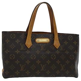 Louis Vuitton-LOUIS VUITTON Monogram Wilshire PM Hand Bag M40595 LV Auth rd5697-Monogram
