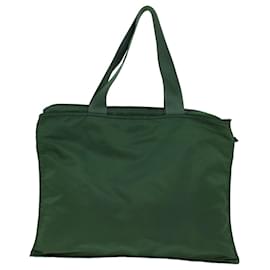 Prada-PRADA Tote Bag Nylon Green Auth 51470-Green