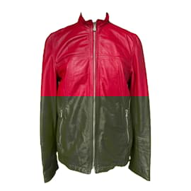 Versace-VERSACE Jackets-Red