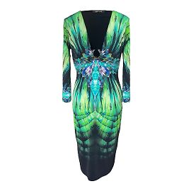ROBERTO CAVALLI Dresses Green