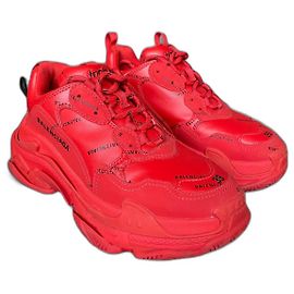 Balenciaga Triple S Sneaker Rot Rot