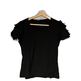 Akris-AKRIS Black T-shirt-Black