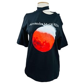 Camiseta Alexander McQueen de algodón multicolor Multicolor