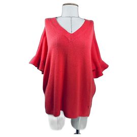 Autre Marque Mosh Mosh Kaschmirpullover Koralle Koralle