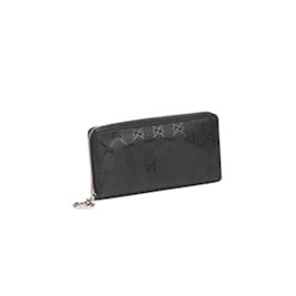 Gucci-GG Imprime Long Wallet 212110-Black
