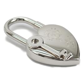 Hermès-Palladium Annee De La Fantaisie Coeur Cadena Lock-Argenté