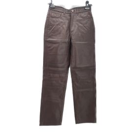 Calça ROUJE T.fr 34 Couro Marrom