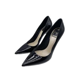 Dior-DIOR  Heels T.eu 38 Patent leather-Black