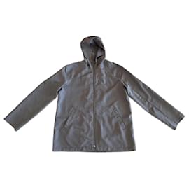Autre Marque Khaki Windjacke mit Kapuze Khaki