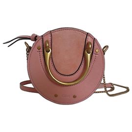 Chloé Mini Pixie Tasche Leder Rosa Pink Fleisch