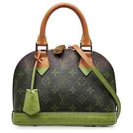 Louis Vuitton-Louis Vuitton Brown Monogram Alma BB-Brown