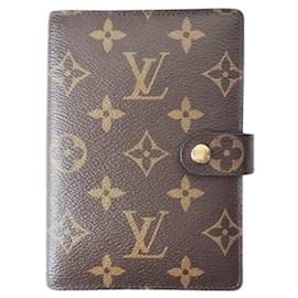 Louis Vuitton-Louis Vuitton Agenda PM-Brown