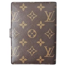 Louis Vuitton-Louis Vuitton Agenda PM-Brown