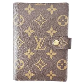 Louis Vuitton-Louis Vuitton Agenda PM-Brown