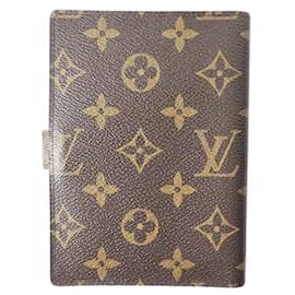 Louis Vuitton-Louis Vuitton Agenda PM-Brown