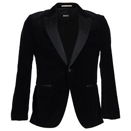 Hugo Boss Giacca da smoking Boss in velluto nero Nero