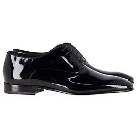 Hugo Boss Scarpe Oxford Boss in vernice nera Nero