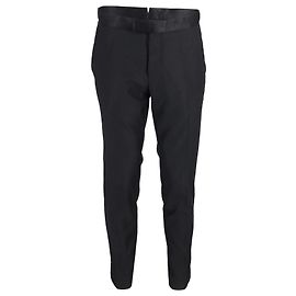 Hugo Boss Calças Boss Tailored em Algodão Preto Preto