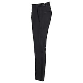Hugo Boss-Pantalones de sastre Boss en algodón negro-Negro