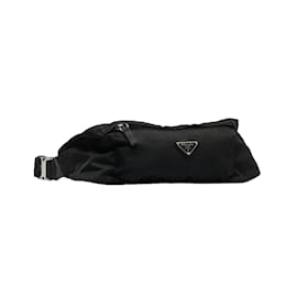 Prada-Prada Tessuto Belt Bag Canvas Belt Bag in Good condition-Black