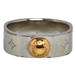 Louis Vuitton-Louis Vuitton Nanogram Ring  Metal Ring M00216 in Good condition-Silvery