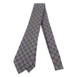 Louis Vuitton-Cravate Classique Damier M71214-Gris