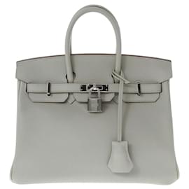 Hermès-HERMES BIRKIN 25-Grey