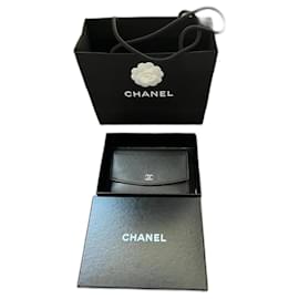 Chanel-Vallet en chaîne-Noir
