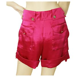 Dolce & Gabbana-Dolce & Gabbana D&G Fuchsia Pink Shorts Bermuda Trousers Pants size 40-Fuschia