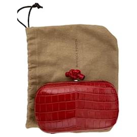 Bottega Veneta-Clutch bags-Red