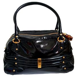 Bolso Gucci Negro de charol Negro