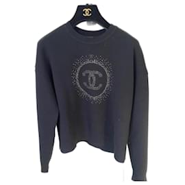 Sweatshirt Chanel Beige size L International in Cotton - 36897569