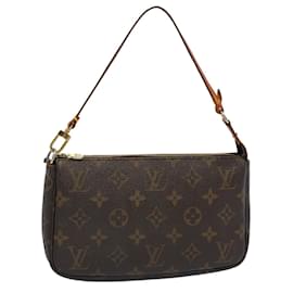 Louis Vuitton Pochette Voyage Monogram Brown in Coated Canvas with  Gold-tone - US