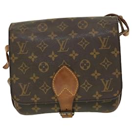 Louis Vuitton-LOUIS VUITTON Monogram Cartouchiere MM Shoulder Bag M51253 LV Auth rd5730-Monogram