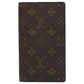 Louis Vuitton-LOUIS VUITTON Monogram Agenda Poche Note Cover R20503 LV Auth yk8313-Monogramme