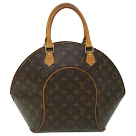 Louis Vuitton-LOUIS VUITTON Monogram Ellipse MM Hand Bag M51126 LV Auth 51947-Monogram