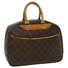 Louis Vuitton-LOUIS VUITTON Monogram Deauville Sac à main M47270 Auth LV 51752-Monogramme