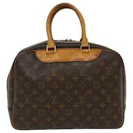 Louis Vuitton-LOUIS VUITTON Monogram Deauville Hand Bag M47270 LV Auth 51752-Monogram