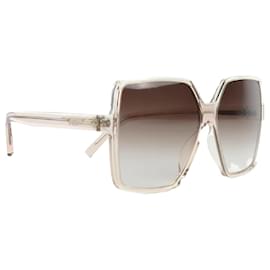 Saint Laurent-Lunettes de soleil SAINT LAURENT T.  plastique-Beige