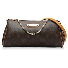 Louis Vuitton-Louis Vuitton Brown Monogram Eva-Brown