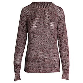 Isabel Marant-Isabel Marant Etoile Scoop Neck Sweater in Multicolor Cotton-Multiple colors