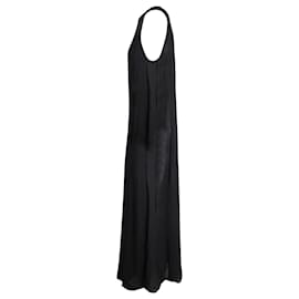 Autre Marque-Theyskens' Theory Sleeveless Maxi Dress in Black Viscose-Black