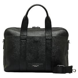 Michael Kors-Leather Briefcase-Black