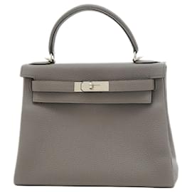 Hermès-Hermès Kelly 28-Grey