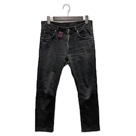 Vivienne Westwood-***Pantaloni skinny in denim con ricamo sfera tascabile Vivienne Westwood-Nero