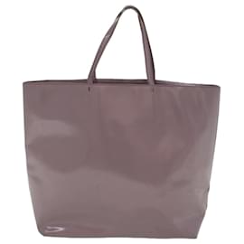 Prada-PRADA Tote Bag Patent leather Purple Auth cl704-Purple
