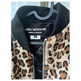 Junya Watanabe-Vestes-Imprimé léopard