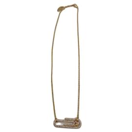 Vivienne Westwood-***Vivienne Westwood  Doreen Small Necklace Clip Motif Orb Logo Necklace-Golden