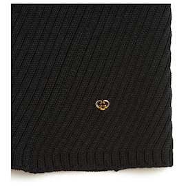 Gucci-Maxi knit black mini dress FR36-Black