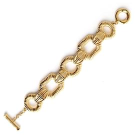 Givenchy-Givenchy round square bracelet-Golden